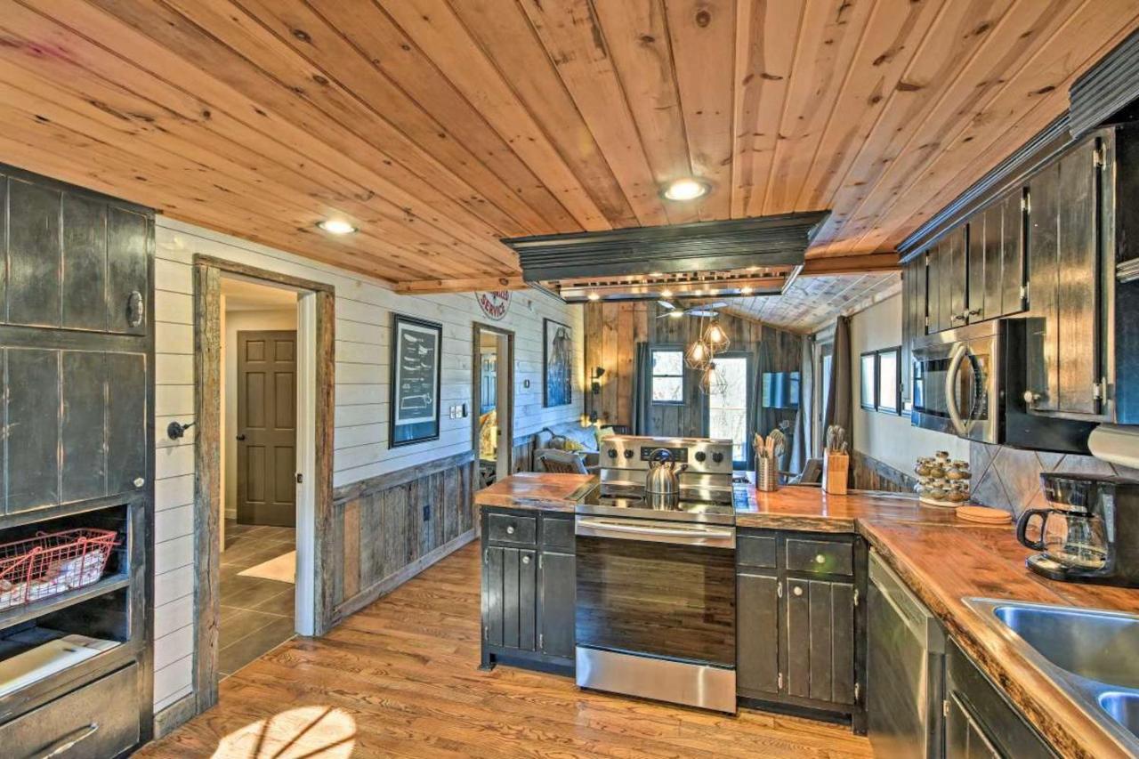 The Cottage At Camp Toccoa Blue Ridge Exteriör bild