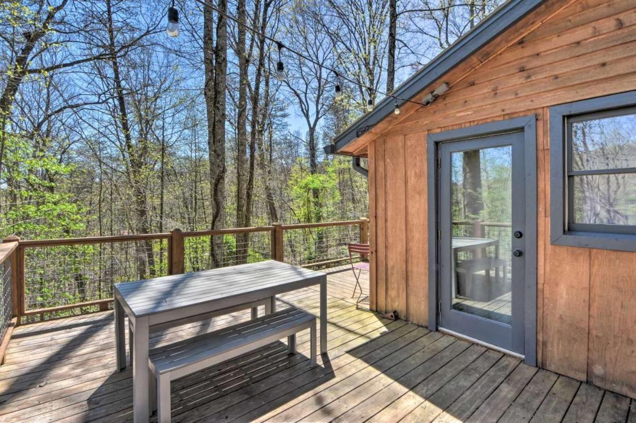 The Cottage At Camp Toccoa Blue Ridge Exteriör bild
