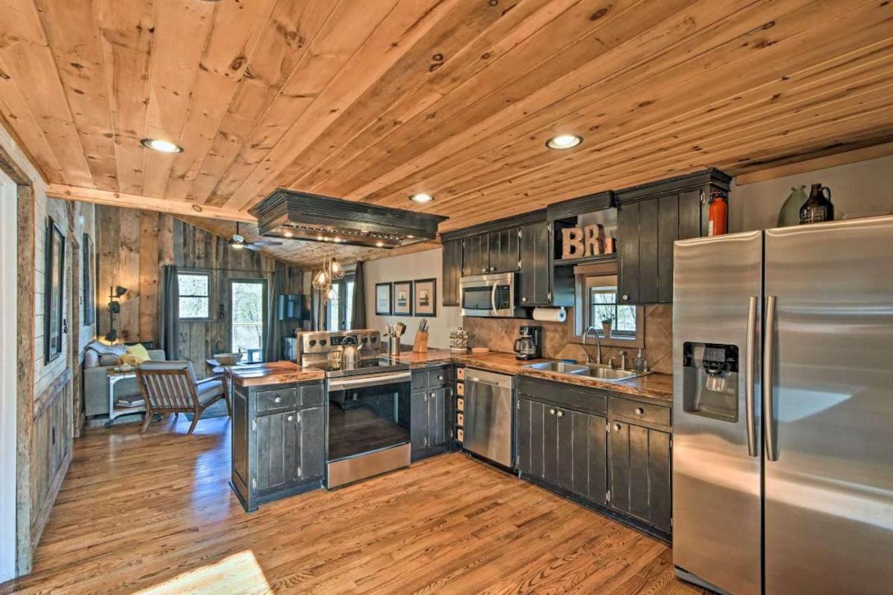 The Cottage At Camp Toccoa Blue Ridge Exteriör bild