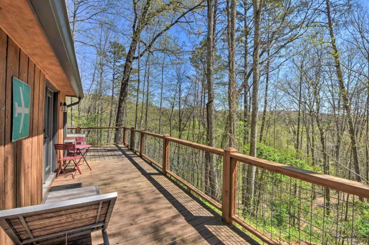 The Cottage At Camp Toccoa Blue Ridge Exteriör bild