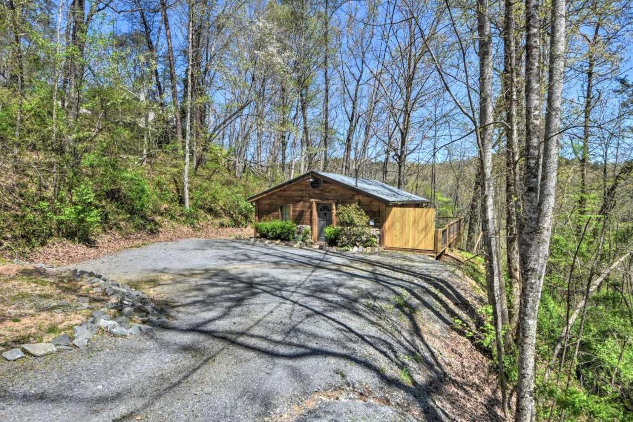 The Cottage At Camp Toccoa Blue Ridge Exteriör bild