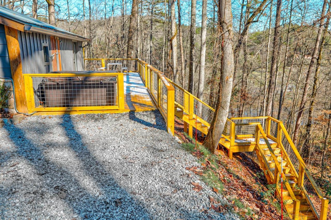 The Cottage At Camp Toccoa Blue Ridge Exteriör bild